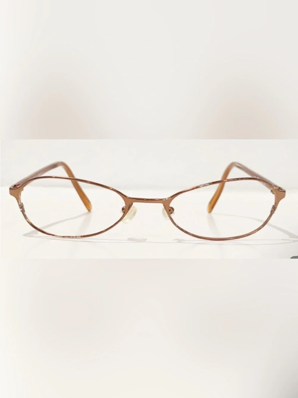 Authentic Gucci prescription eyeglasses frames brown copper color frames